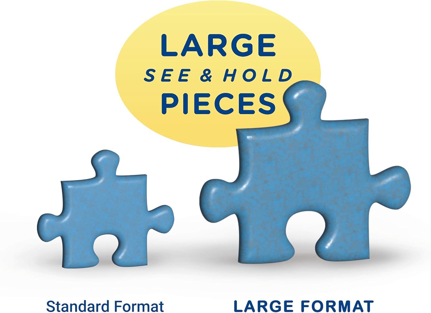 image:imageRavensburger Jeweled Jungle Large Format 500 Piece Puzzle for Adults
