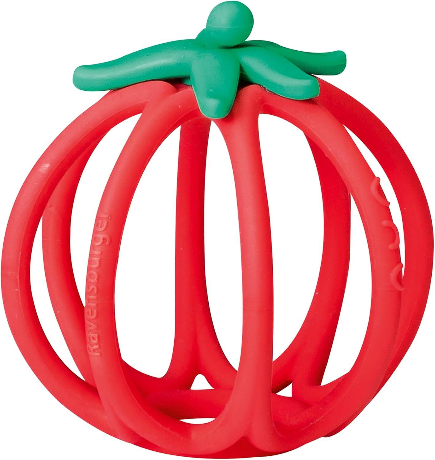 image:imageRavensburger Play Sensory Teething Ball Tomato Gentle Teething Relief EasytoGrasp Design Engages Fine Motor Skills