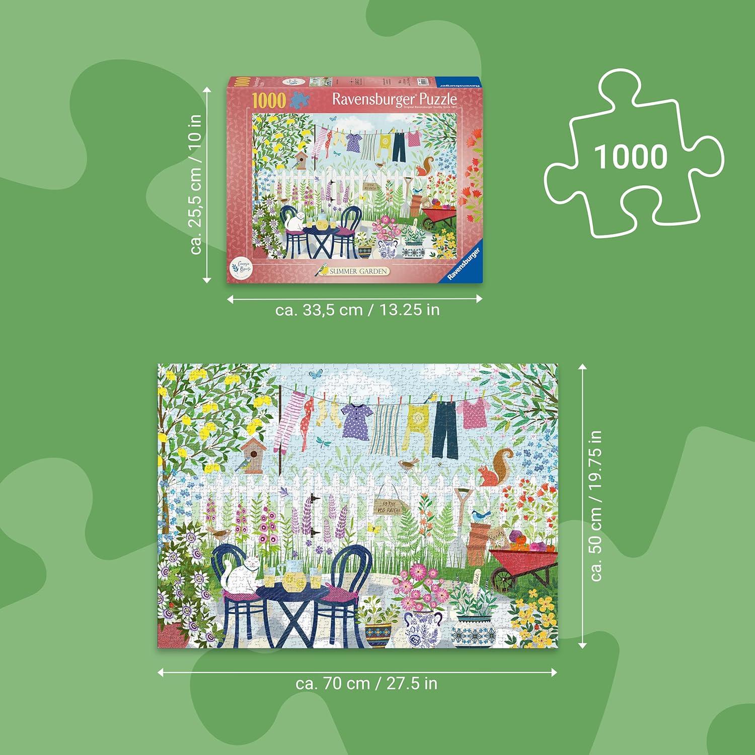 image:imageRavensburger Summer Garden 1000 Piece Puzzle for Adults