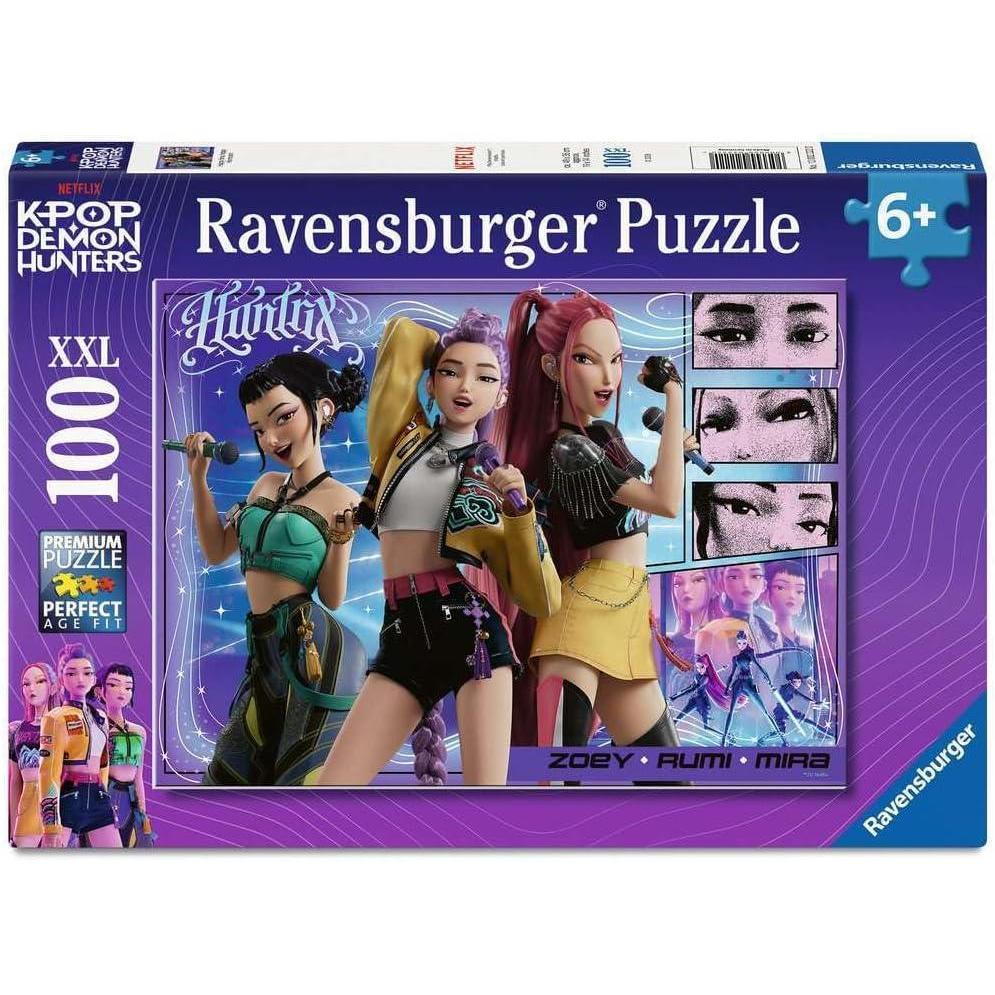 image:imageRavensburger Happy Fans Happy Honmoon 100 Piece XXL Jigsaw Puzzle Bright Colorful Character Scene Larger Pieces for Younger Builders Premium Quality ScreenFree Fun Children Age 6