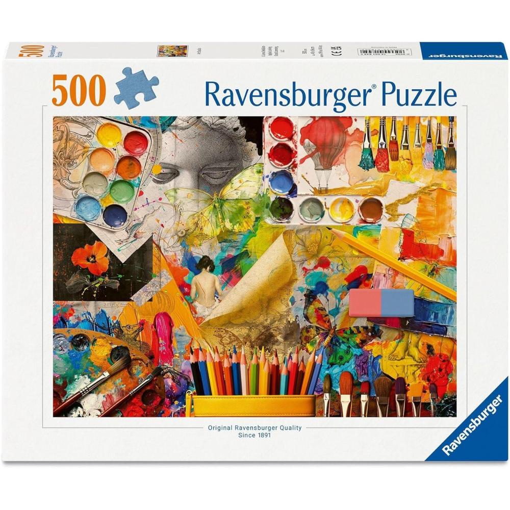 image:imageRavensburger Art Studio 500 Piece Puzzle for Adults