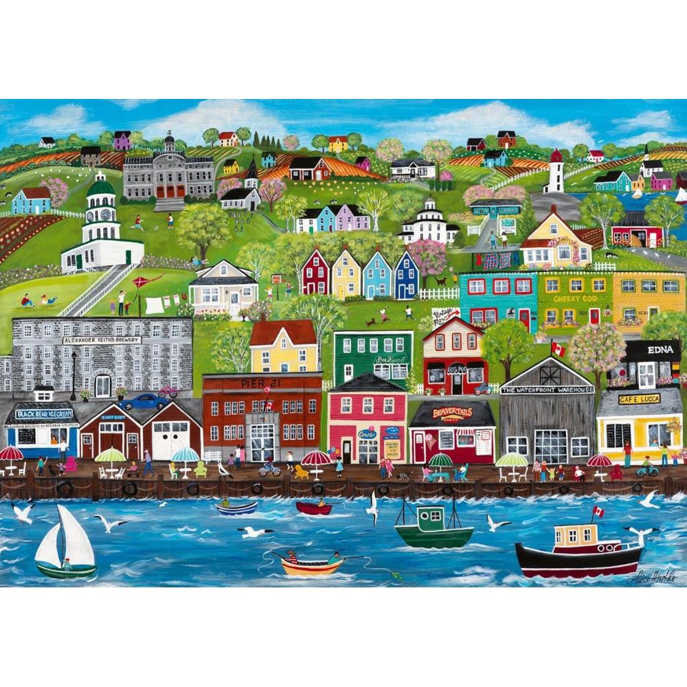 image:imageRavensburger Halifax Harbour 1000 Piece Puzzle for Adults