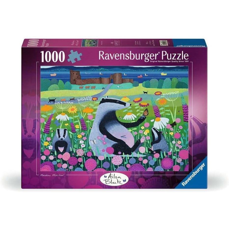 image:imageRavensburger Meadow Mischief 1000 Piece Puzzle for Adults