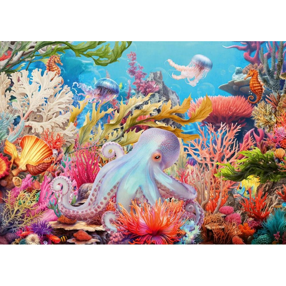 image:imageRavensburger Reef Life Large Format 500 Piece Puzzle for Adults