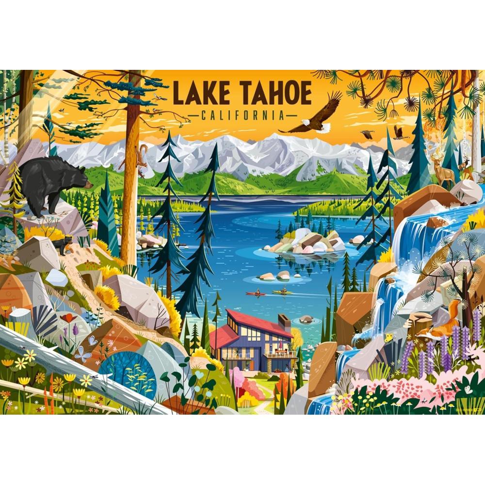 image:imageRavensburger Sacred Lake Tahoe 1000 Piece Puzzle for Adults