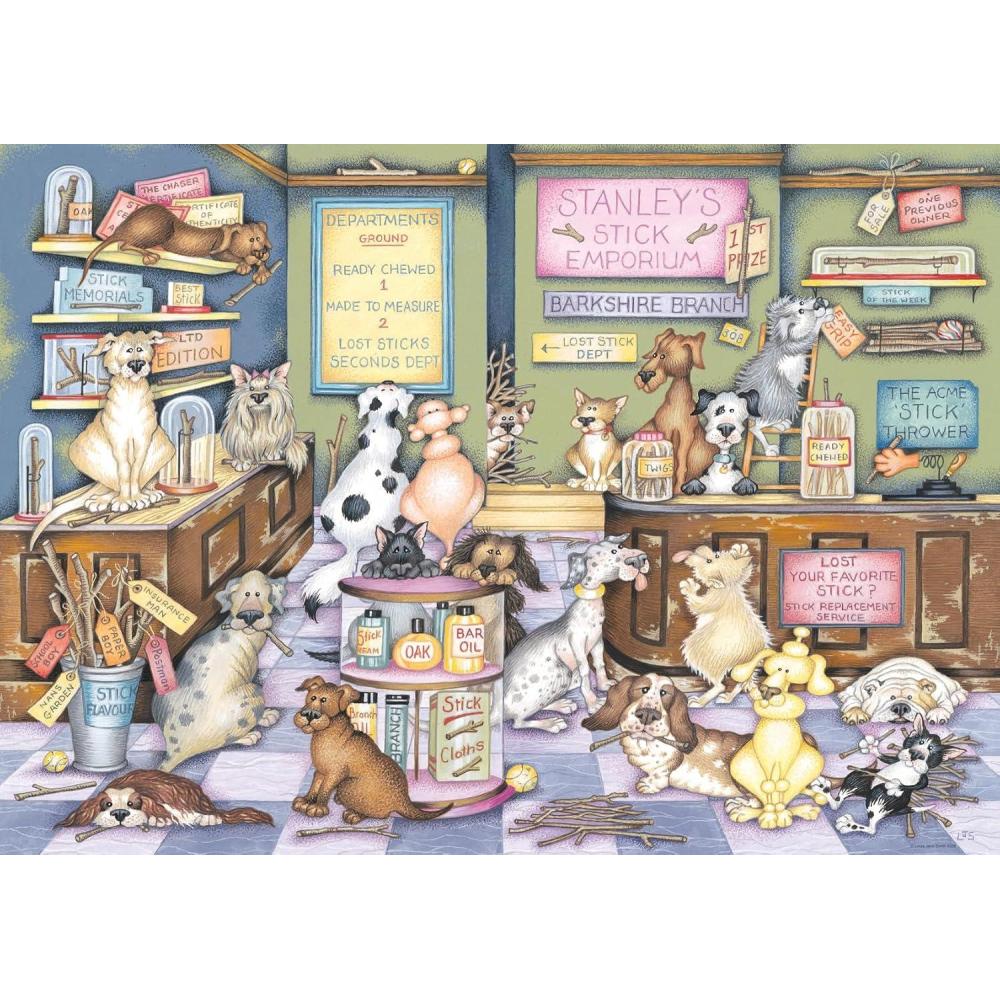 image:imageRavensburger Stanleys Stick Emporium 1000 Piece Puzzle for Adults
