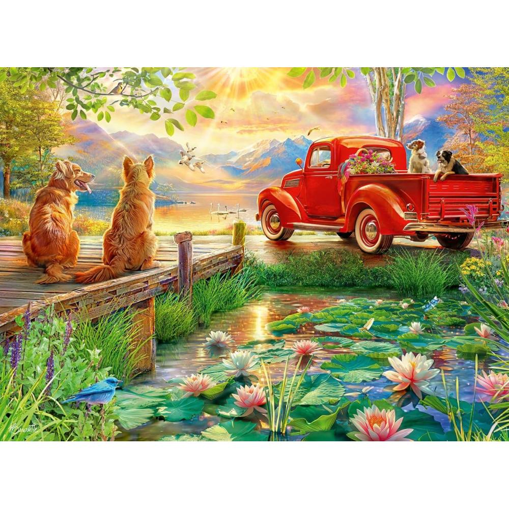 image:imageRavensburger Summer Love 500 Piece Puzzle for Adults