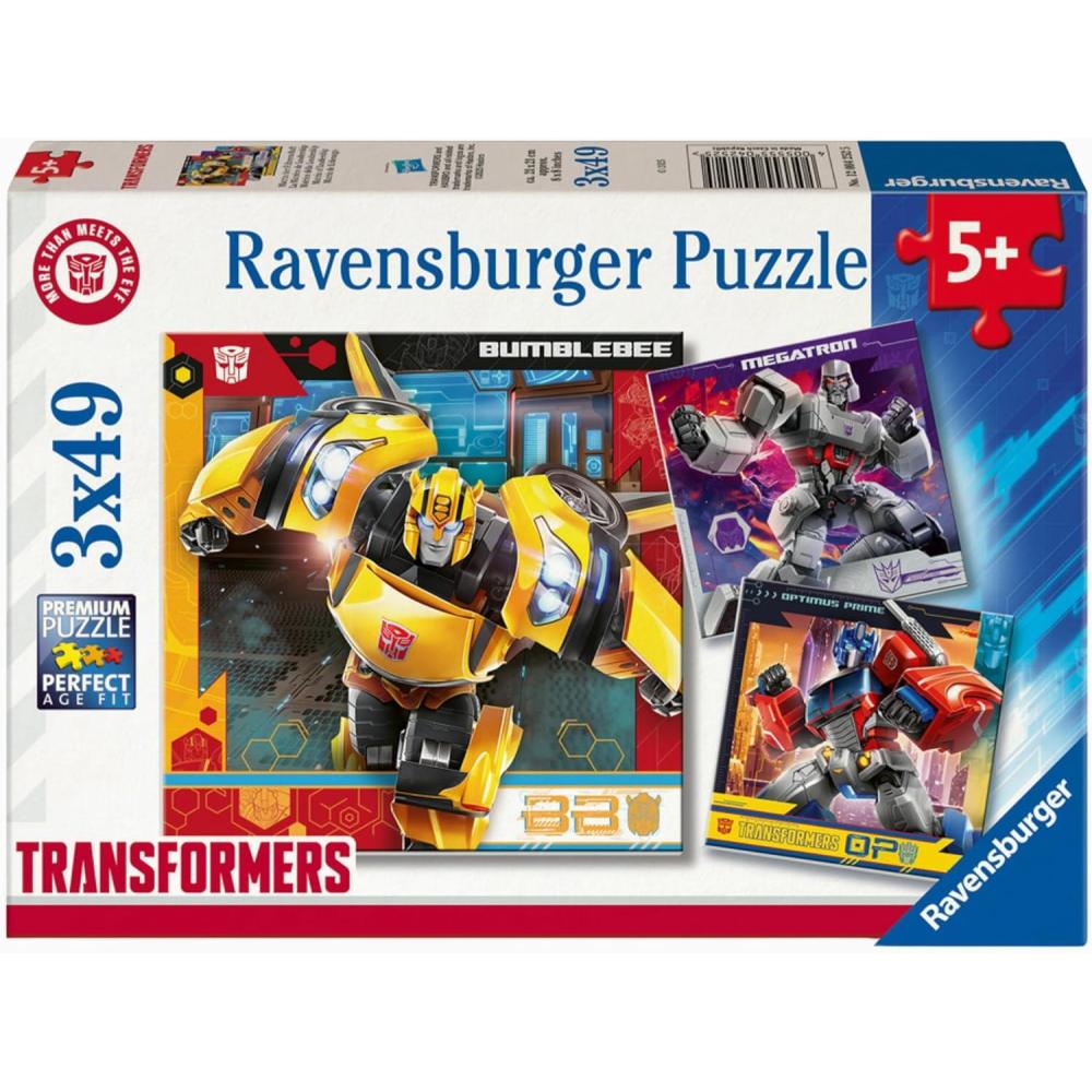 image:imageRavensburger Transformers 3x49 Piece Puzzle Set for Kids 5