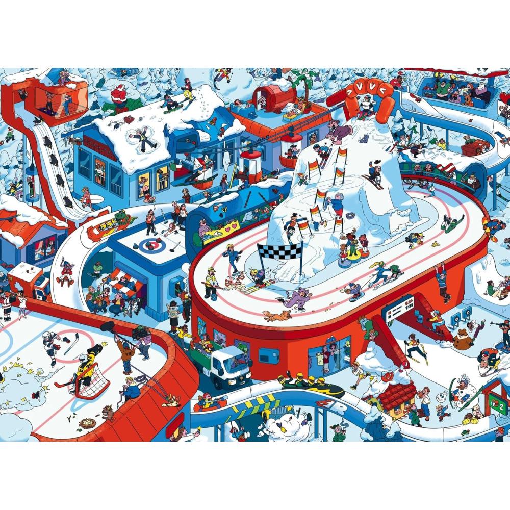 image:imageRavensburger Winter Sports Stadium 200 Piece XXL Puzzle for Kids 8