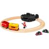 BRIO World Cargo Gemstone Set – 14-Piece FSC-Certified Wooden Train Set – Color-Changing Gem Cargo and Mine – Works with All BRIO Train Sets – Ages 3+