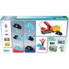 BRIO World Gemstone Cargo Train – 5-Piece Wooden Cargo Train with Color-Changing Gem Loads – Interactive Toy Train Playset – Works with All World Railway Sets – Kids Ages 3 & Up
