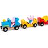 BRIO World Peppa Pig Train – 6-Piece Wooden Toy Train Playset with Peppa & George Figures – Works with All World Railway Sets – FSC-Certified – Imaginative Play for Kids Ages 3 & Up