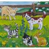 Farm Animals in The Meadow