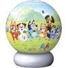 Ravensburger – Bluey Nightlight Puzzle Ball – 72 Piece 3D Jigsaw Puzzle – Fun Bluey Design with LED Light‑Up Base – Decorative Kids’ Room Accent – Premium Quality – Ideal Gift – Children Age 6+