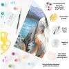 Ravensburger CreArt Australian Shepherd Paint‑by‑Number Kit for Adults – Complete Premium Set with 20 Acrylic Paints, Brushes & Gloss Varnish – Relaxing Creative Hobby – Ages 12+