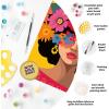Ravensburger CreArt Blooming Beauty Paint‑by‑Number Kit for Adults – Complete Premium Set with 19 Acrylic Paints, Brushes & Gloss Varnish – Relaxing Creative Hobby – Ages 12+