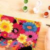 Ravensburger CreArt Blooming Beauty Paint‑by‑Number Kit for Adults – Complete Premium Set with 19 Acrylic Paints, Brushes & Gloss Varnish – Relaxing Creative Hobby – Ages 12+