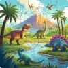 Ravensburger Dinosaurs 44 Piece Wooden Puzzle for Kids 6+