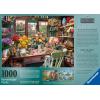 Ravensburger Flower Arranger’s Shed 1000 Piece Puzzle for Adults