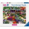 Ravensburger Flower Market, France 500 Piece Puzzle for Adults