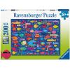 Ravensburger Funny Fish Friends 200 Piece XXL Puzzle for Kids 8+