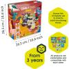 Ravensburger GraviTrax Junior Starter‑Set – Dino – 59‑Piece Marble Run Building Set – Preschool STEM Construction Toy – Interactive Learning for Kids Ages 3+