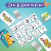 Ravensburger Half & Seek Fun Mirror Search Game for Kids Ages 5+ – Hidden Object Board Game for 2-6 Players – Includes 3 Game Variations – Exciting Gift for Birthdays & Holidays