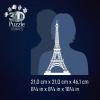 Ravensburger Iconics: Eiffel Tower 3D Puzzle with Light for Kids 8+(Iconics (reissue))
