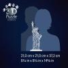 Ravensburger Iconics: Statue of Liberty 3D Puzzle with Light for Kids 8+