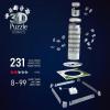 Ravensburger Iconics: Torre Pendente di Pisa 3D Puzzle with Light for Kids 8+(Iconics (reissue))