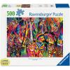 Ravensburger Jeweled Jungle Large Format 500 Piece Puzzle for Adults
