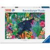 Ravensburger Panther in Flowery Jungle 3000 Piece Puzzle for Adults