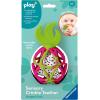 Ravensburger Play+ Sensory Crinkle Teether – Dragon Fruit – Gentle Teething Relief – Easy-to-Grasp Design – Engages Fine Motor Skills