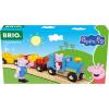 BRIO World Peppa Pig Train – 6-Piece Wooden Toy Train Playset with Peppa & George Figures – Works with All World Railway Sets – FSC-Certified – Imaginative Play for Kids Ages 3 & Up