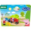 BRIO World Peppa Pig Train Set – 18-Piece FSC-Certified Wooden Railway Set – Includes Peppa and George Figures – Works with All BRIO Train Sets – Ages 3+
