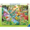 Ravensburger – Dinosaur Roar – 24 Piece Frame Jigsaw Puzzle – Friendly Dino Characters in a Bright Prehistoric Landscape – Easy Pieces for Little Hands – Screen‑Free Fun – Children Age 4+