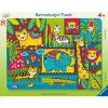 Ravensburger – Jungle Animal Jumble – 30 Piece Frame Jigsaw Puzzle – Colorful Jungle Friends in a Playful Scene – Easy‑Fit Pieces for Young Solvers – Screen‑Free Fun – Children Age 4+