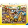 Ravensburger – Working Hard – 35 Piece Frame Jigsaw Puzzle – Exciting Construction Site with Trucks and Diggers – Larger Pieces for Young Builders – Screen‑Free Fun – Children Age 4+