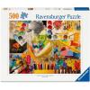 Ravensburger Art Studio 500 Piece Puzzle for Adults