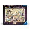 Ravensburger Crazy Cat’s Easter Eggstravaganza 1000 Piece Puzzle for Adults
