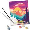 Ravensburger CreArt National Park Poster Paint‑by‑Number Kit for Adults – Complete Premium Set with 17 Acrylic Paints, Brushes & Gloss Varnish – Relaxing Creative Hobby – Ages 12+