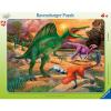 Ravensburger Dinosaurs Roam The Earth 42 Piece Frame Puzzle for Kids 4+