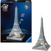 Ravensburger Iconics: Eiffel Tower 3D Puzzle with Light for Kids 8+(Iconics (reissue))