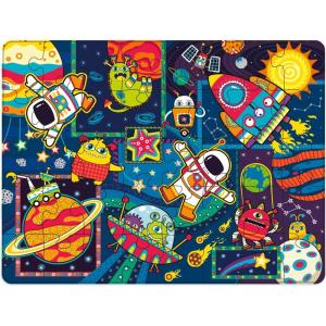 Ravensburger – Out of This World – 40 Piece Frame Jigsaw Puzzle – Fun Space Adventure with Planets and Rockets – Beginner‑Friendly Fit – Premium Quality – Screen‑Free Fun – Children Age 4+