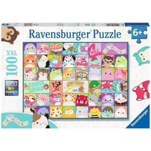 Ravensburger – Squishmallows – 100 Piece XXL Jigsaw Puzzle – Cute and Bright Character Collage – Larger Pieces for Easy Handling – Premium Quality – Ideal Gift – Screen‑Free Fun – Children Age 6+