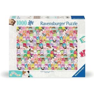 Ravensburger – Squishmallows Challenge – 1000 Piece Jigsaw Puzzle – Cute and Colorful Squad Art – Premium Quality – Ideal Gift – Puzzles for Adults