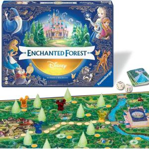 Ravensburger Disney Enchanted Forest Memory Board Game for Kids Ages 6+ – Classic Hide and Seek Adventure with Mickey Mouse and Friends