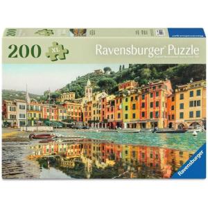 Ravensburger Feel Well & Puzzle: Beautiful Portofino 200 Piece Puzzle for Adults