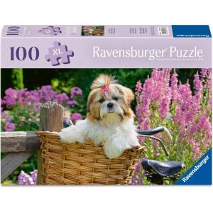 Ravensburger Feel Well & Puzzle: Sweet Little Dog 100 Piece Puzzle for Adults