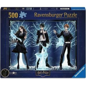 Ravensburger Harry Potter Glowing Patronus – 500 Piece Puzzle for Adults